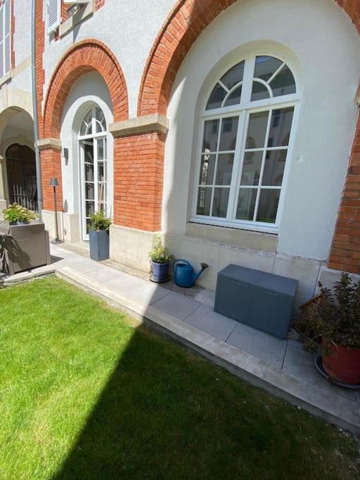 Studio Terrasse, Ancienne Maison De Champagne Reims Luaran gambar